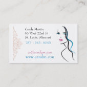 Snoep - Artistisch Visitekaartje Makeup (Achterkant)