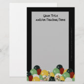 Snoep Assortiment briefpapier (Voorkant / Achterkant)