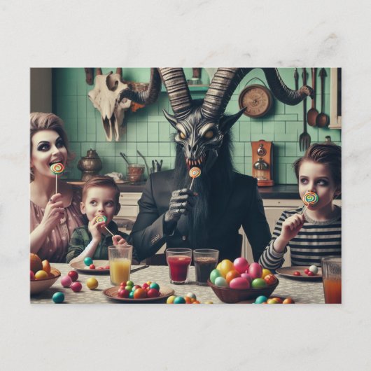  Snoep Avondmaal Occult Briefkaart (Voorkant)