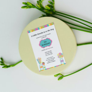 Snoep Baby shower Uitnodiging