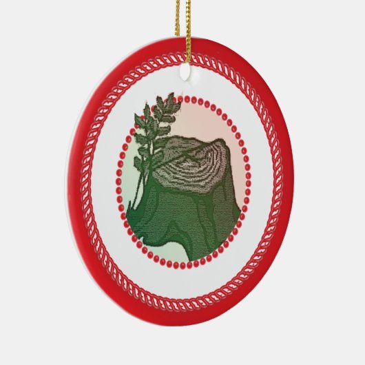 Snoep-back Jesse boom Ornament (Rechts)