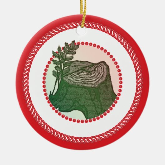 Snoep-back Jesse boom Ornament (Voorkant)