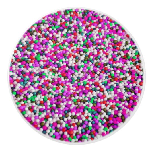 Snoep Balls 2 Keramische Knop (Voorkant)