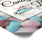 Snoep Band of Baby shower Poster (Hoek)