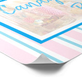 Snoep Band of Baby shower Poster (Hoek)