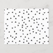 Snoep Bar Black en White Minimalist Wedding Sign (Achterkant)