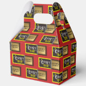 Snoep Bar Golden Ticket Party Bedankdoosjes (Achterkant)