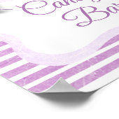 Snoep Bar-Paars Poster voor vlinder (Hoek)