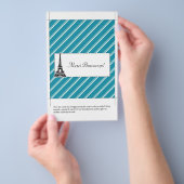 Snoep Bar Wrapper | Dank u wel Flyer (Hand)