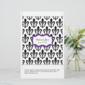 Snoep Bar Wrapper | New Orleans Paars (Staand voorkant)