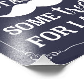 snoep bar, zoete bar, partij-gunst teken bruiloft foto afdruk (Hoek)