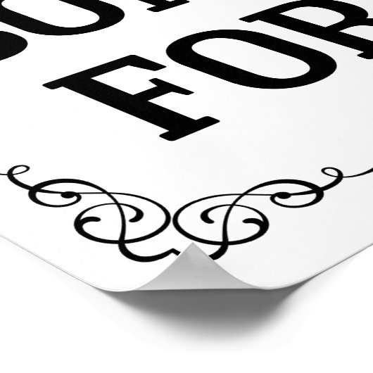 snoep bar zoete tafelbord tint zwarte kleur poster (Hoek)