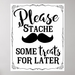 snoep bar zoete tafelbord tint zwarte kleur poster