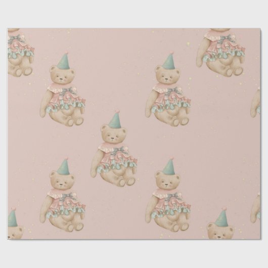 Snoep Beer ompakken papier (Vlak)