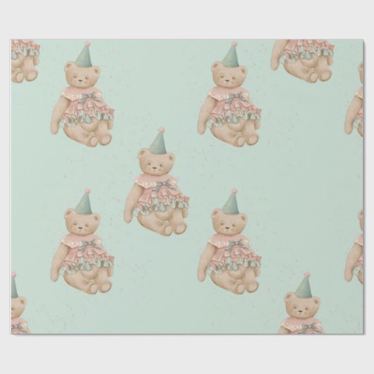 Snoep Beer ompakken papier (Vlak)