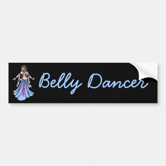 Snoep Belly Dancer Sticker (Voorkant)