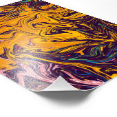 Snoep | Beste Abstracte verf Foto Afdruk (Hoek)