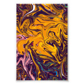 Snoep | Beste Abstracte verf Foto Afdruk (Voorkant)