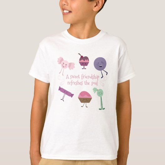 Snoep Beste vriend T-shirt (Voorkant)