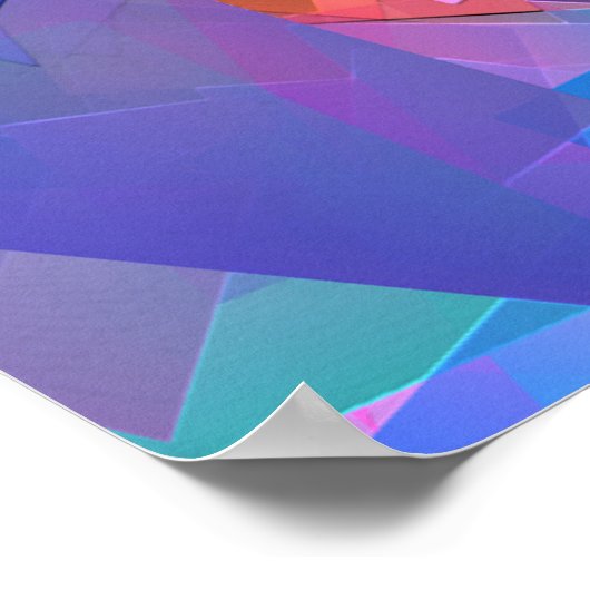 Snoep bevroren.... poster (Hoek)