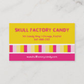 Snoep Bewaren Visitekaartje (Achterkant)