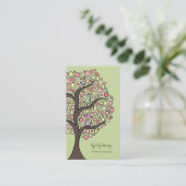 Snoep Bird Tree Online Store Business Profile Card Visitekaartje (Staand voorkant)