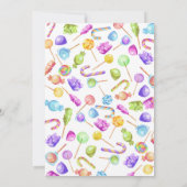Snoep Birthday Kaart (Achterkant)