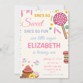 Snoep Birthday Sweet Celebration Snoep land Kaart (Voorkant)