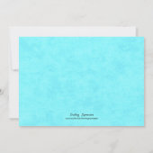 Snoep - Birthday - uitnodigingen voor winkelwagent (Achterkant)