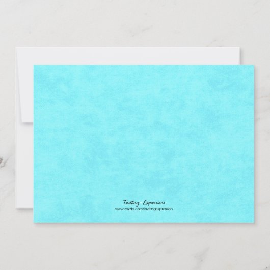 Snoep - Birthday - uitnodigingen voor winkelwagent (Achterkant)