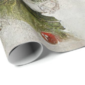  Snoep, bladeren en sierogen, kerstmis Cadeaupapier (Rol Hoek)