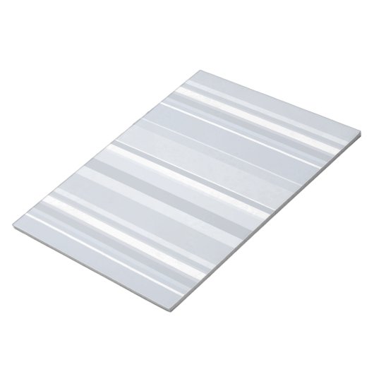 Snoep blauwe strepen notitieblok (Schuin)