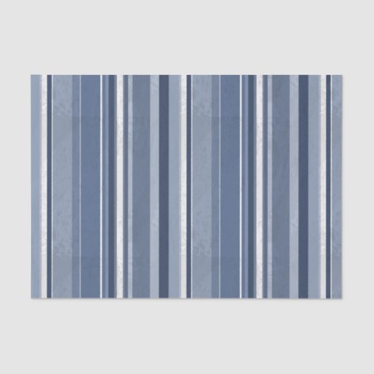Snoep blauwe strepen tissuepapier (Voorkant)