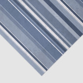 Snoep blauwe strepen tissuepapier (Detail)