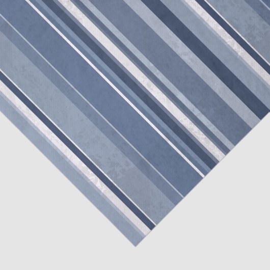 Snoep blauwe strepen tissuepapier (Detail)