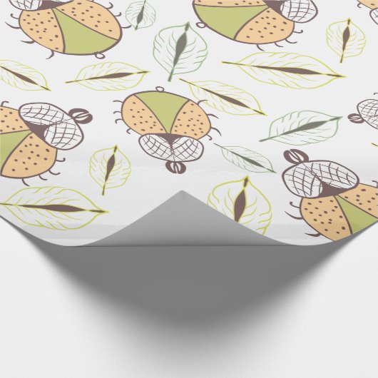 Snoep bloeit naadloos cadeaupapier (Hoek)