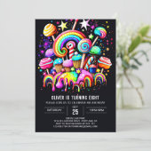 Snoep Bohemian Custom Verjaardag Kaart (Staand voorkant)