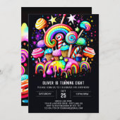 Snoep Bohemian Custom Verjaardag Kaart (Voorkant / Achterkant)