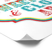 Snoep Booth Sign. Carnival Circus Birthday BL Poster (Hoek)
