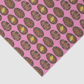 Snoep botercrème paaseieren chocolade-eieren tissuepapier (Detail)