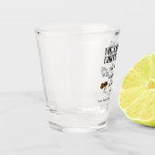 Snoep Box Confectionary, Chas A Stevens, Verenigde Shot Glas (Links)