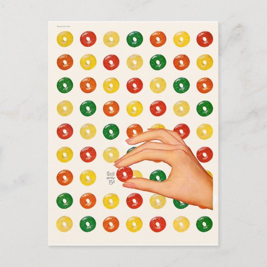  Snoep Briefkaart (Voorkant)