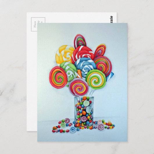 Snoep Briefkaart (Voorkant / Achterkant)