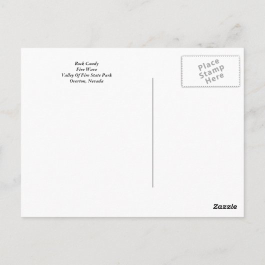 Snoep Briefkaart (Achterkant)