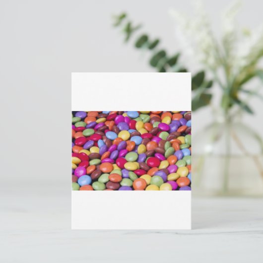 Snoep Briefkaart (Staand voorkant)