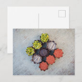 Snoep Briefkaart van Gourmet Chocolate (Voorkant / Achterkant)