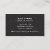 Snoep Buffet en dessert Table Visitekaartje (Achterkant)