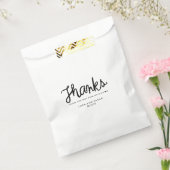 Snoep buffet gunsttas bedankzakje (Gezegeld)