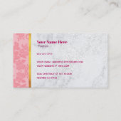 Snoep Buffet Slogans Visitekaartjes (Achterkant)