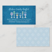 Snoep Buffet Visitekaartjes (Voorkant / Achterkant)